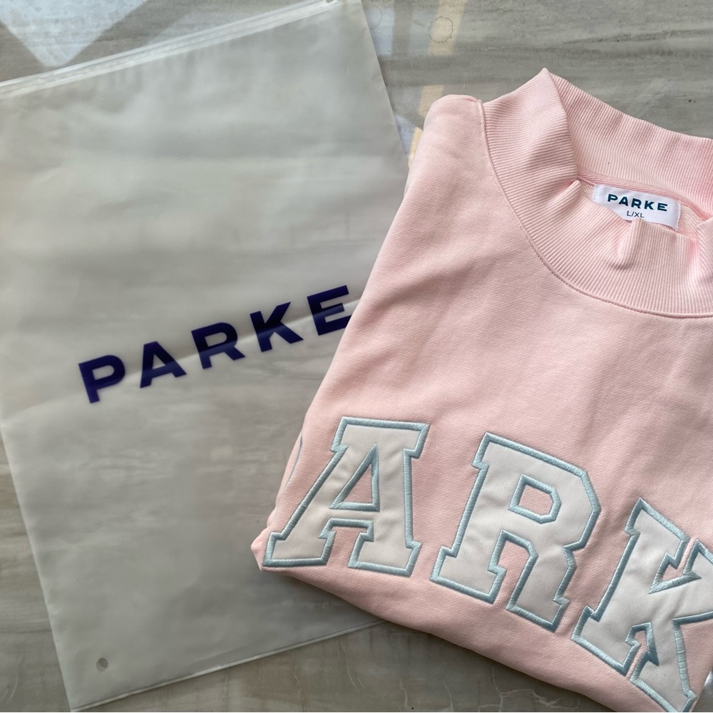 Parke Women's Pink Logo Sweatshirt